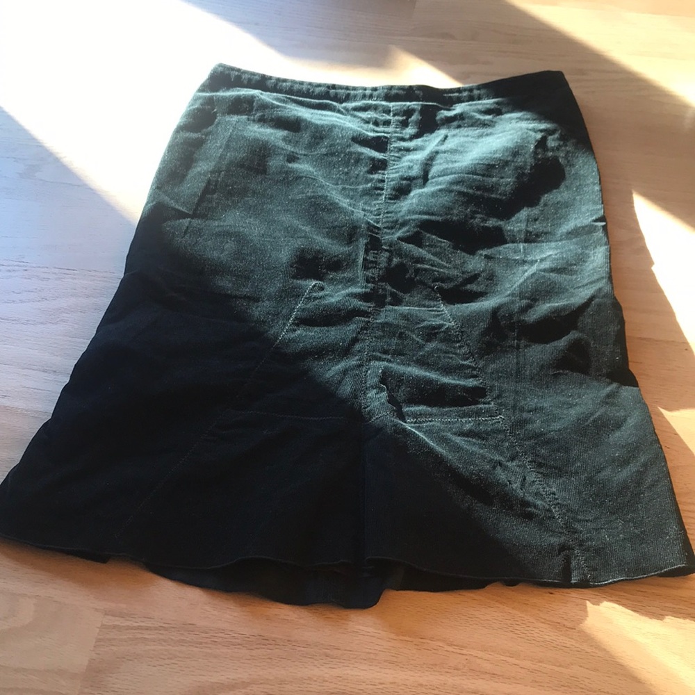 Bcbg mazazira corduroy skirt